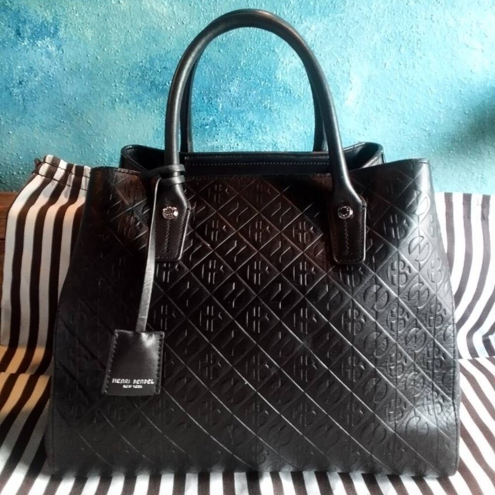 Henri Bendel Empire Tote in Black